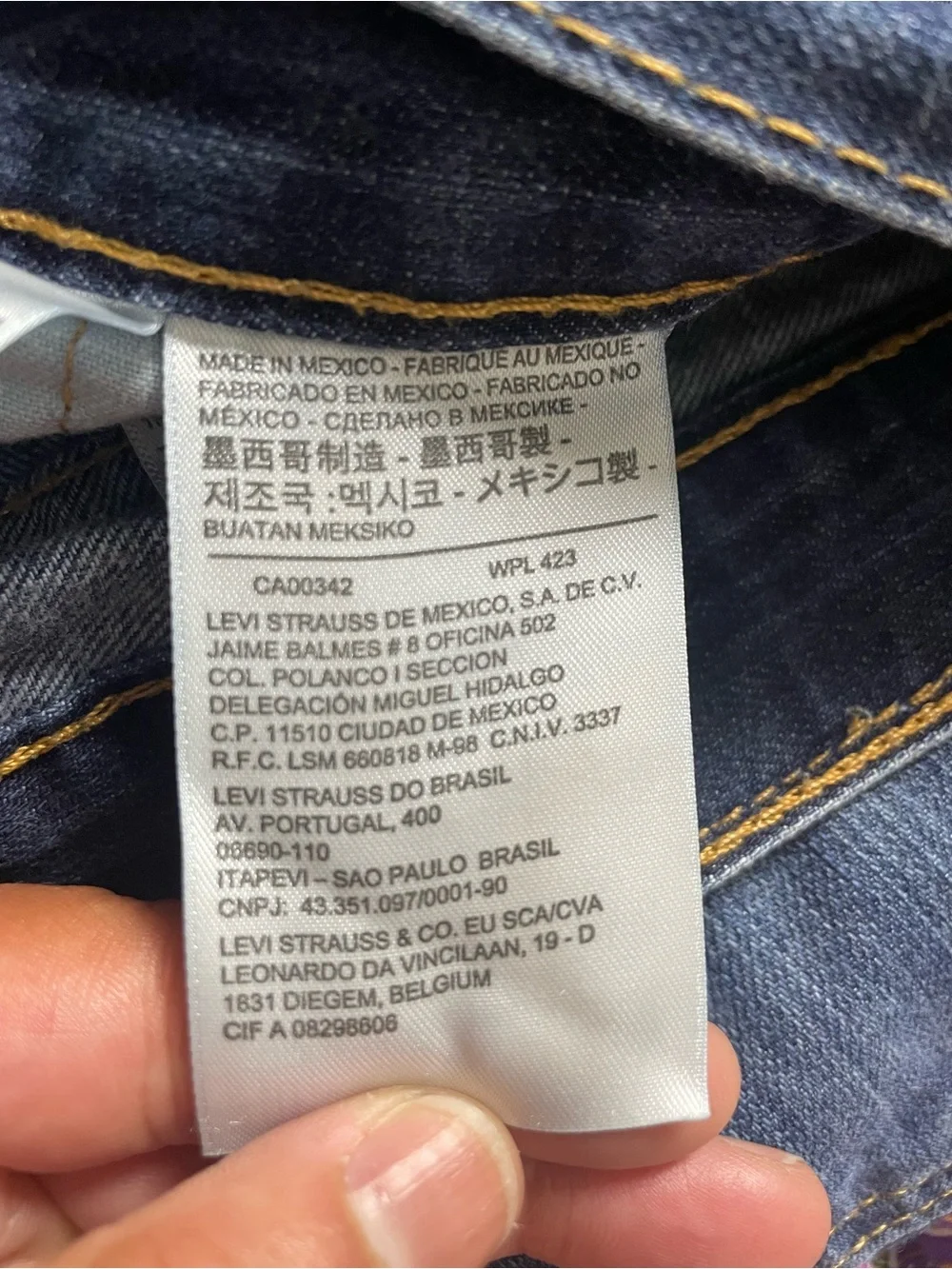 Levi’s 514 Straight Fit Jeans Men’s W30 L32 Med Wash 100% Cotton WaterLess-Work